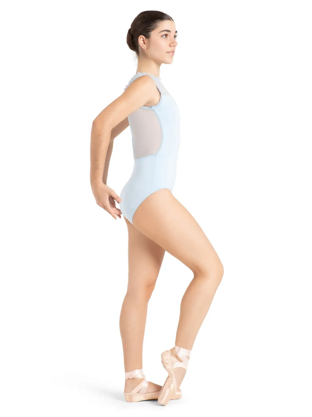 12097W Adult Saltwater High Neck Leotard