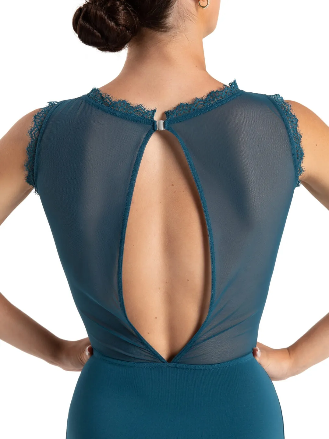 12097W Adult Saltwater High Neck Leotard