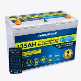 135Ah Cold Climate Lithium (LiFePO<sub>4</sub>) Deep Cycle Battery w/Bluetooth