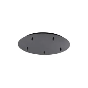 19" Pendant Canopy - Gunmetal