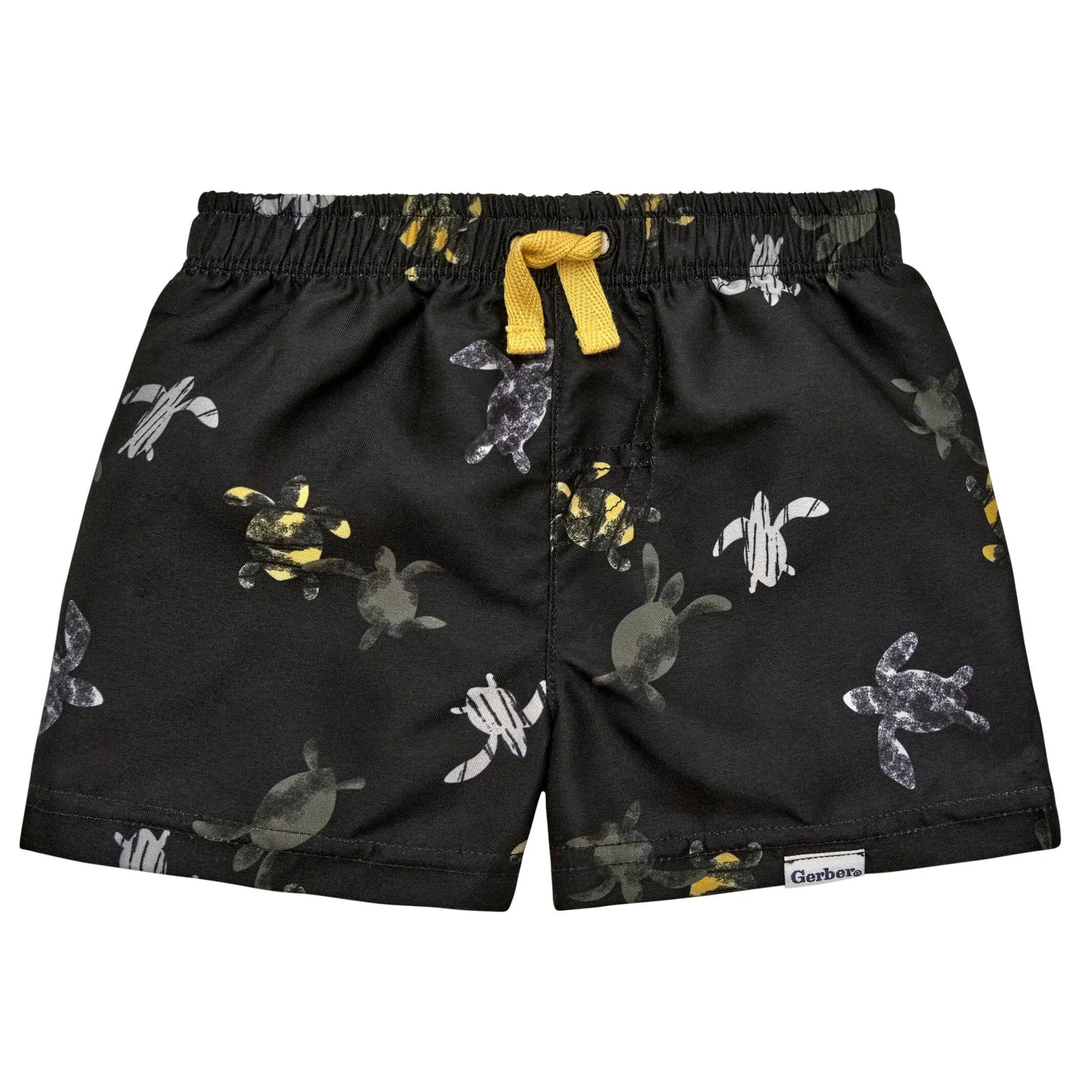 2-Pack Baby & Toddler Boys UPF 50  Turtles & Suns Swim Trunks