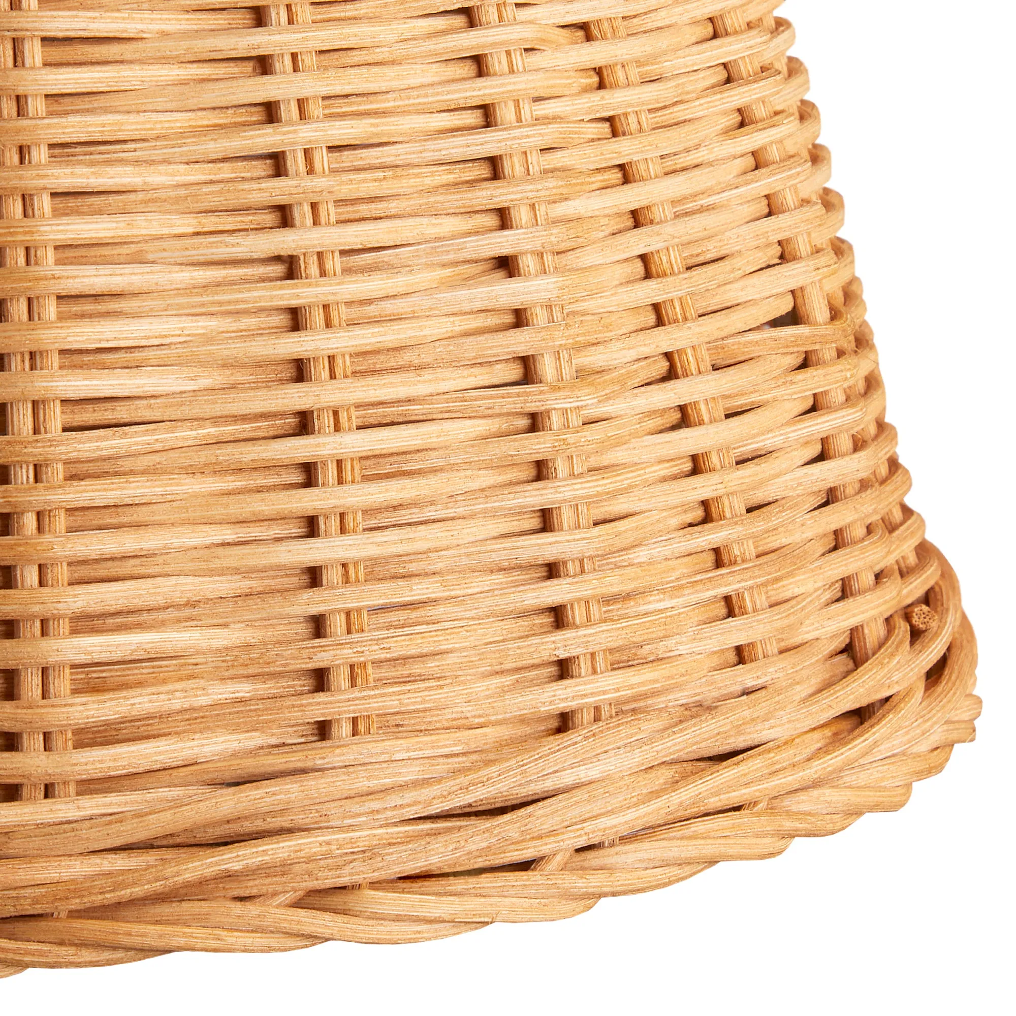 20cm empire shade in natural rattan