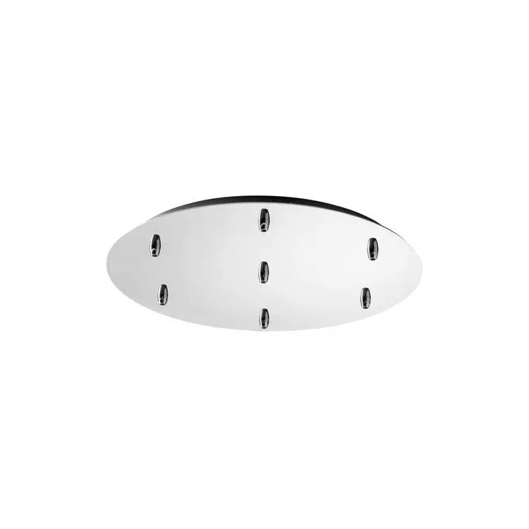 21" Pendant Canopy - Polished Chrome