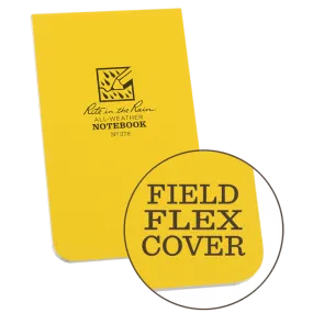 3.25" x 5.25" Field-Flex Top-Bound Memo Notebook