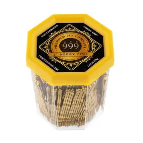 999 Premium Bobby Pins - 2 inch - GOLD*