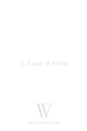 A. Lange & Sohne Grand Lange 1 Grand Lange 1 117.028 Watch