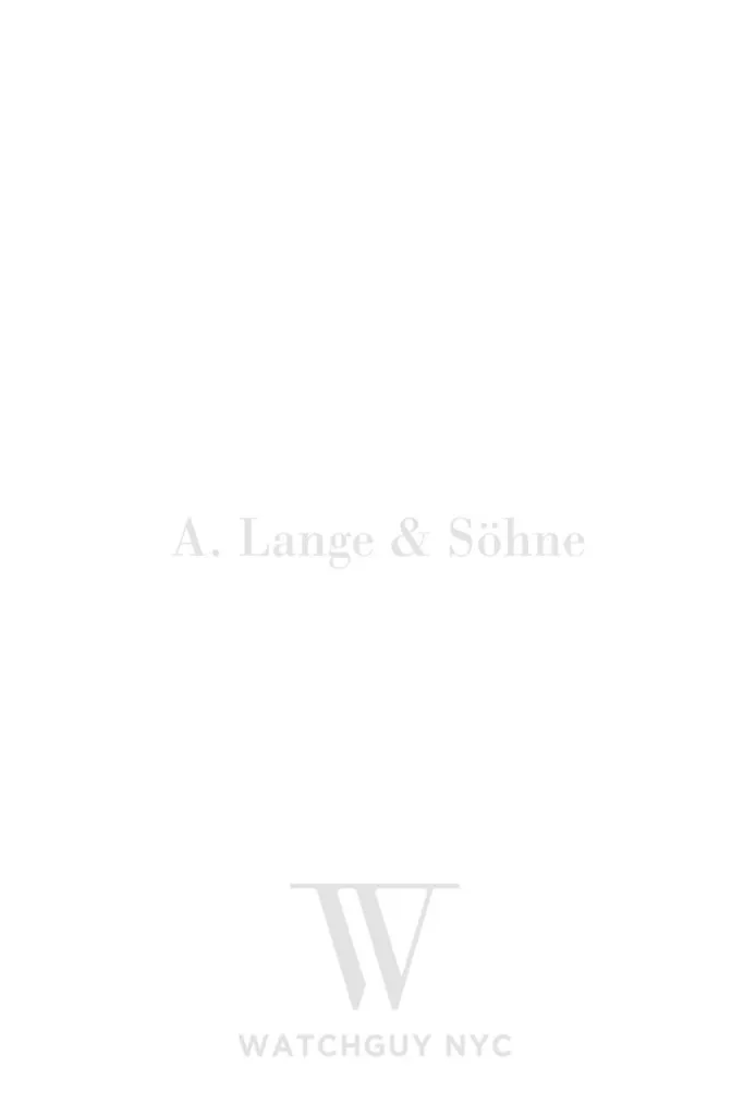 A. Lange & Sohne Lange 1 Moon Phase 109.032 Watch