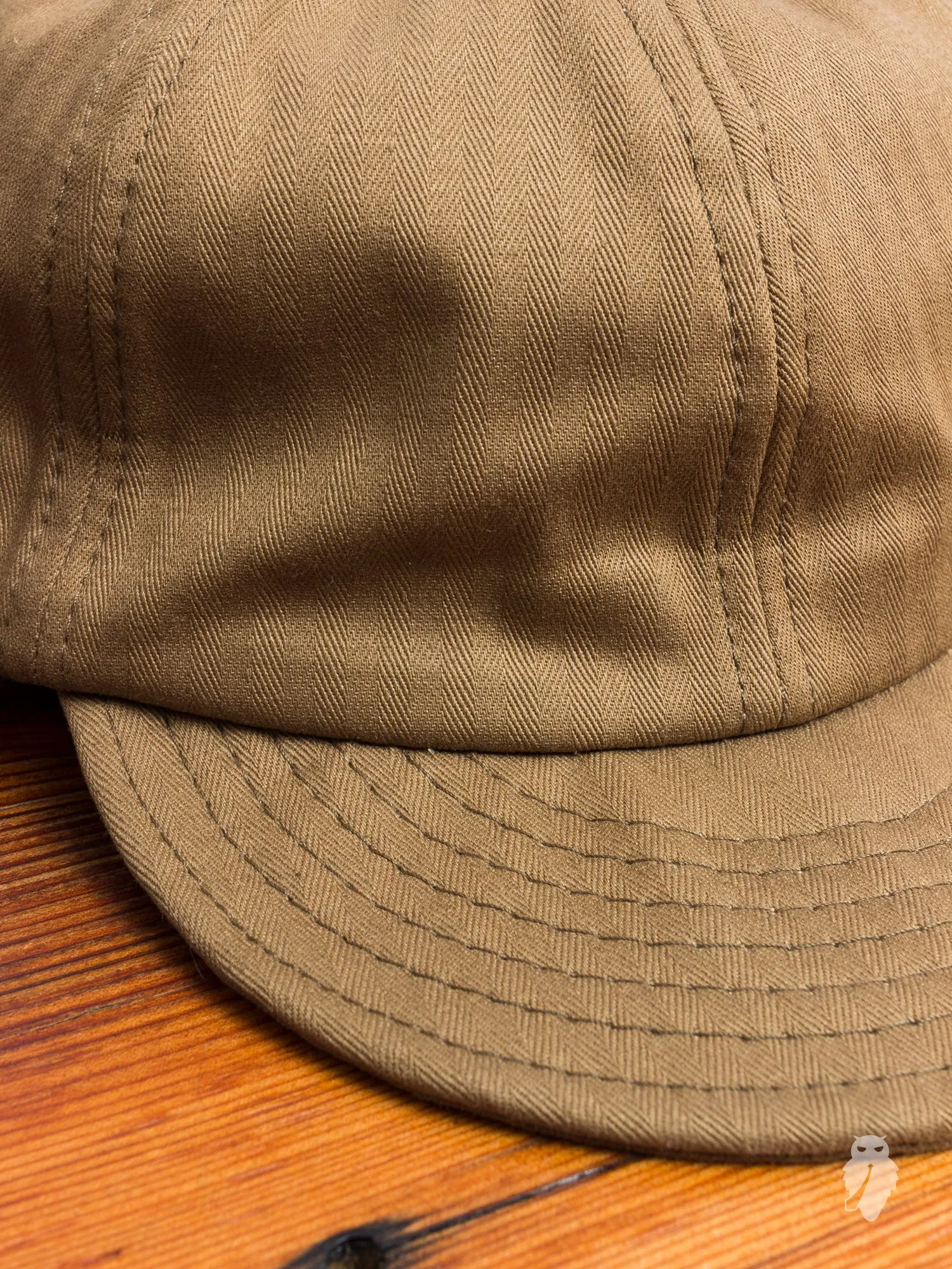 A3 Mechanic Cap in Brown