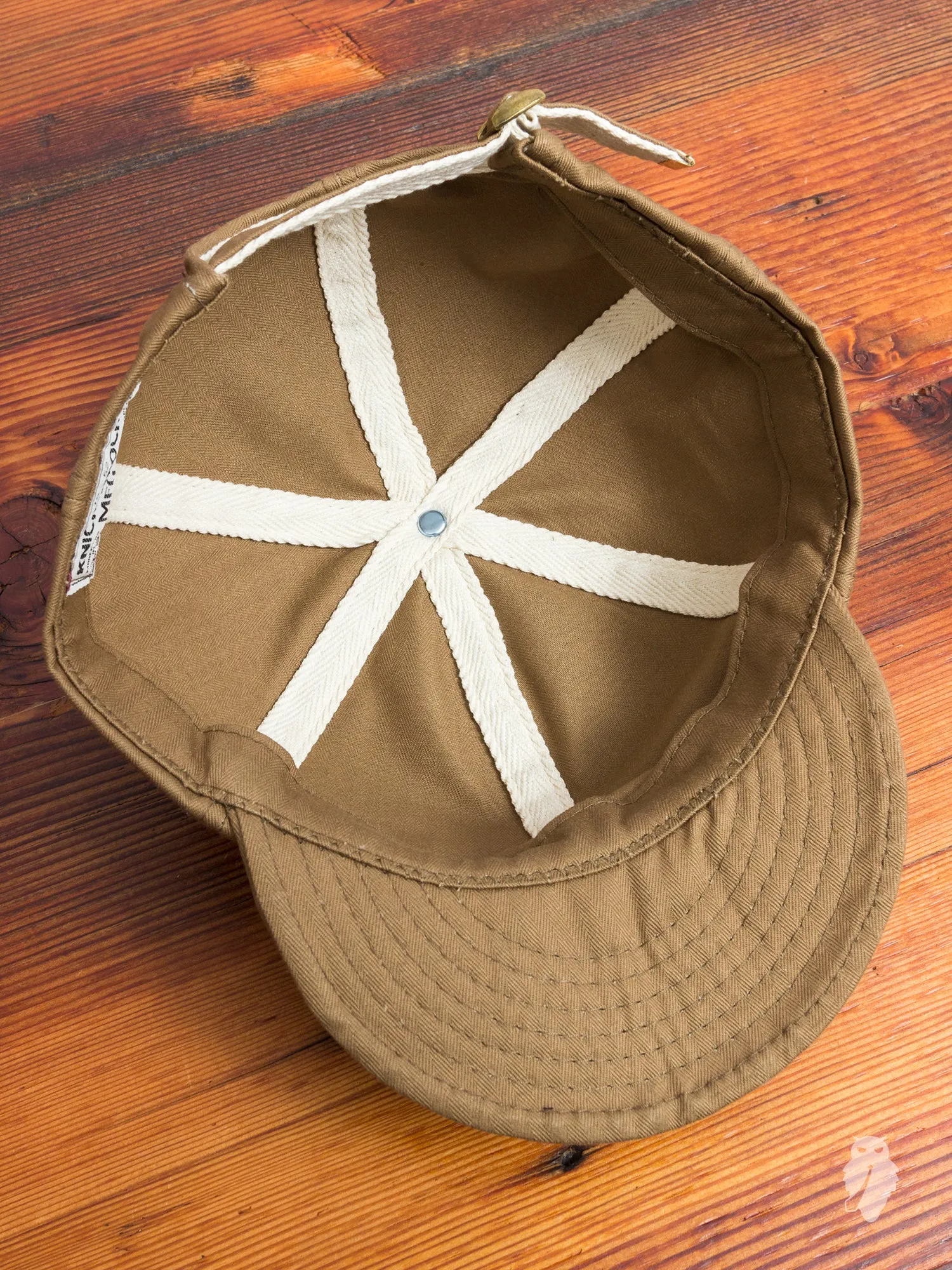 A3 Mechanic Cap in Brown