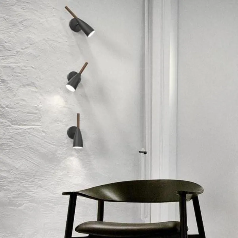 Adjustable Arm Danish Wall Light | Three Colours