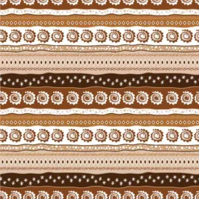 African Pattern - Brown #15 (Sublimation Transfer)