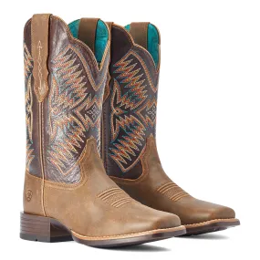 Ariat Ladies 10042386 Odessa StretchFit Western Boots in Fateful Brown