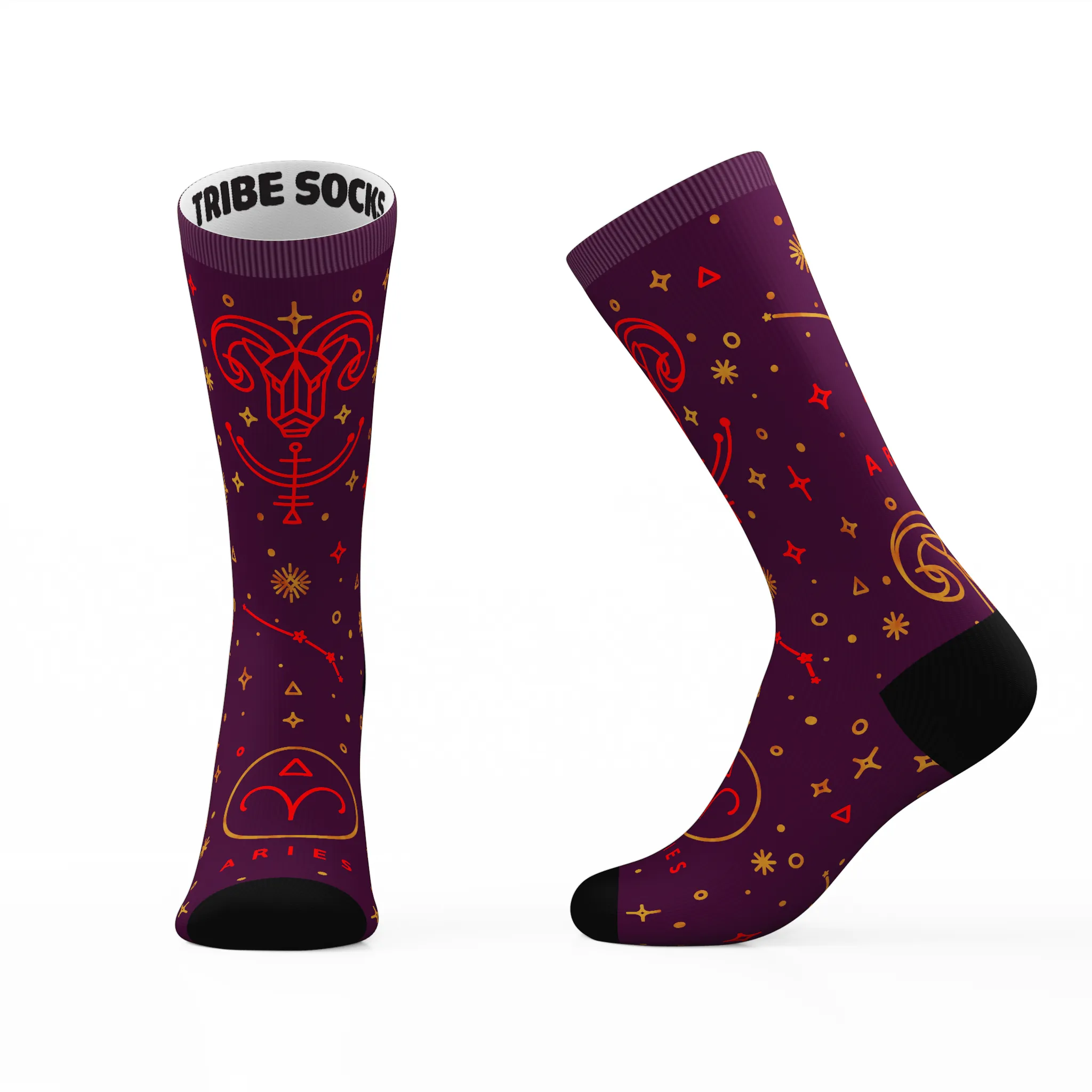 Aries Zodiac Socks