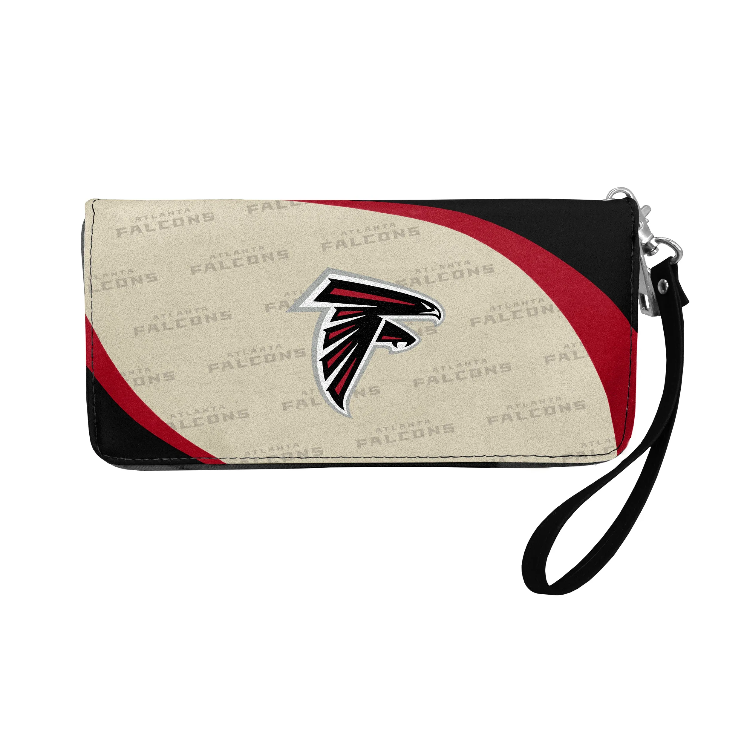 Atlanta Falcons Curve Zip Organizer Wallet