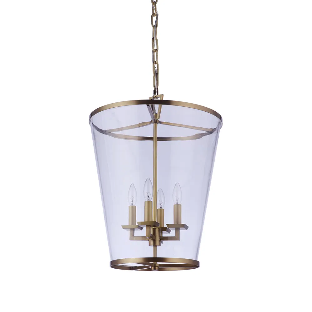 Aurelia Four Light Chandelier - Gold