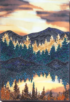 Bead Embroidery Kit - At a lake AB-845