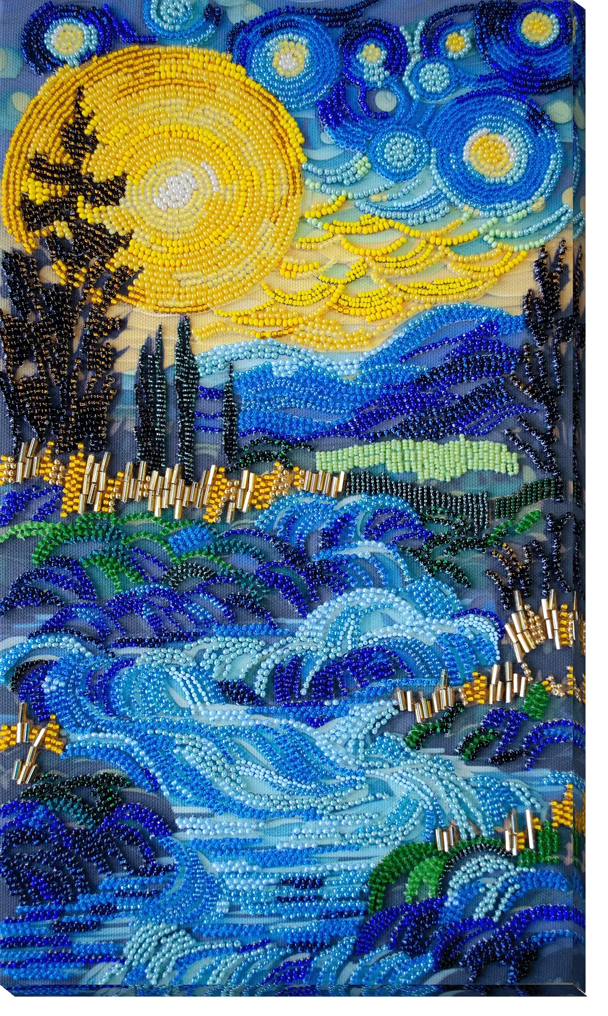 Bead Embroidery Kit - There behind the waterfall