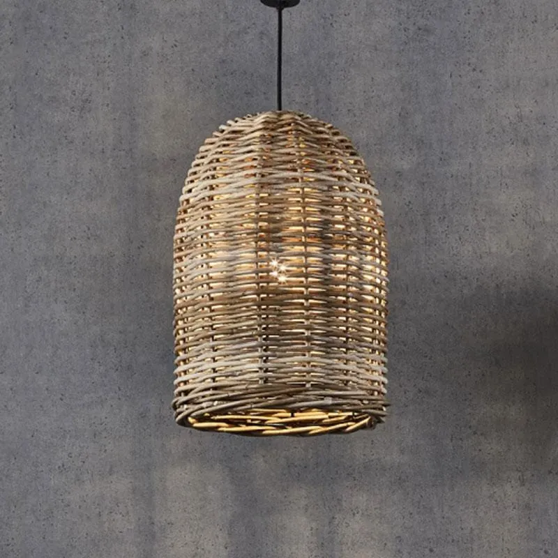 Bell Rattan Pendant Light | Assorted Sizes