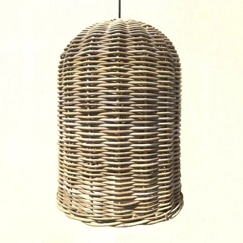 Bell Rattan Pendant Light | Assorted Sizes