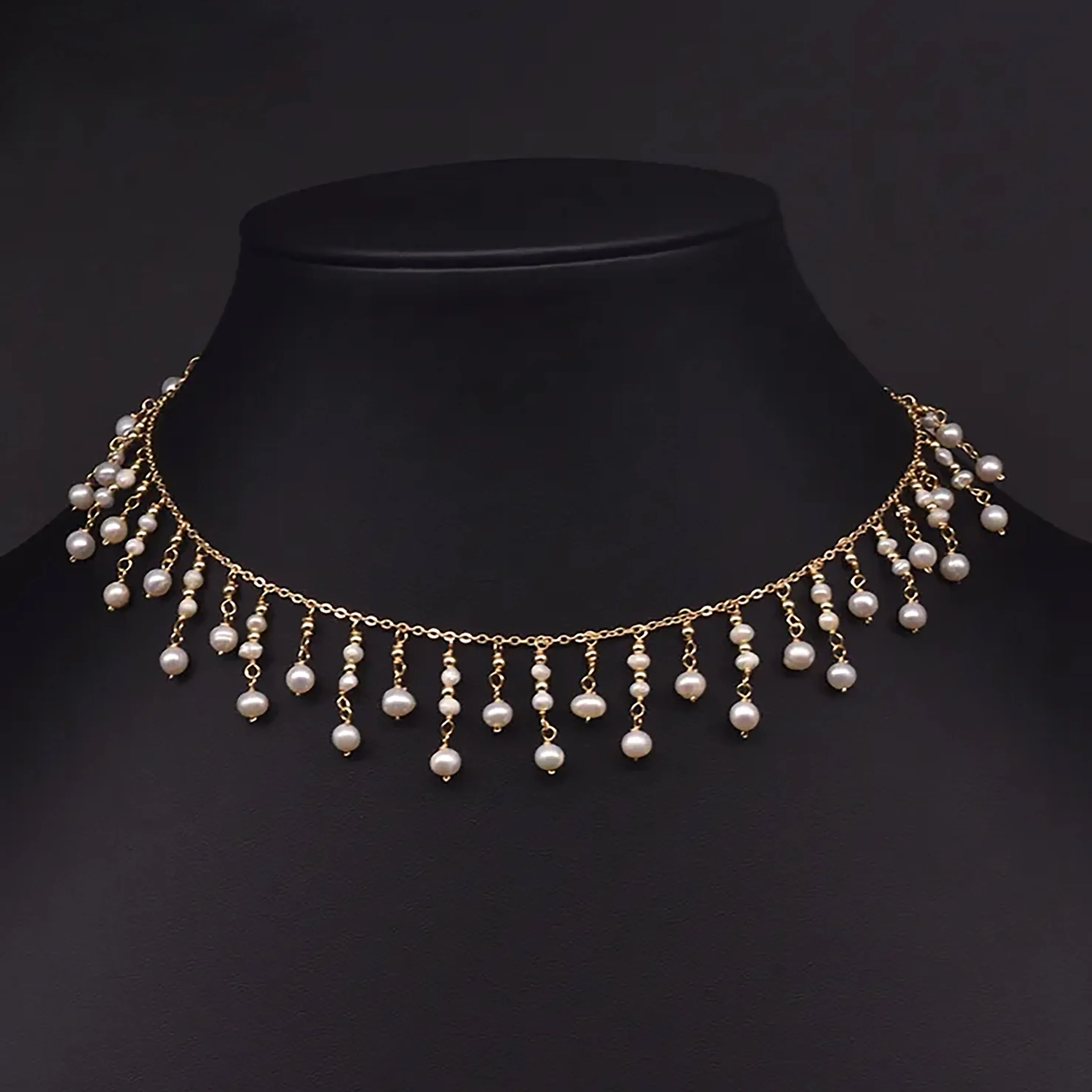 Chokore Freshwater Pearl Choker Necklace