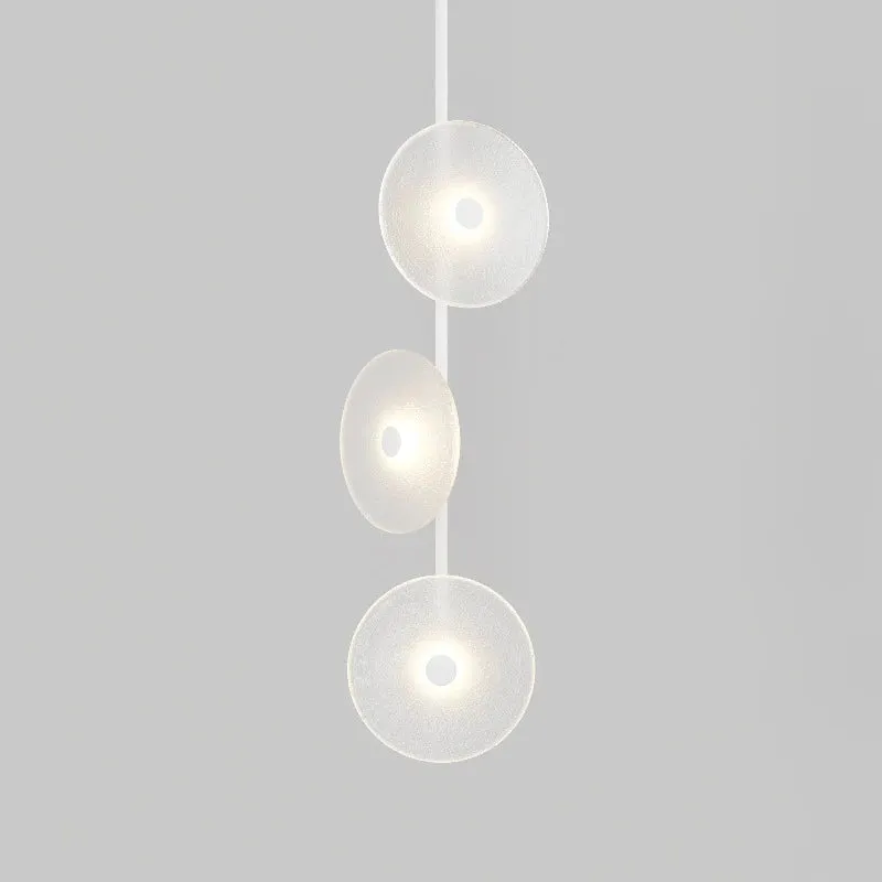 Coral Trio Asymmetrical Pendant Light