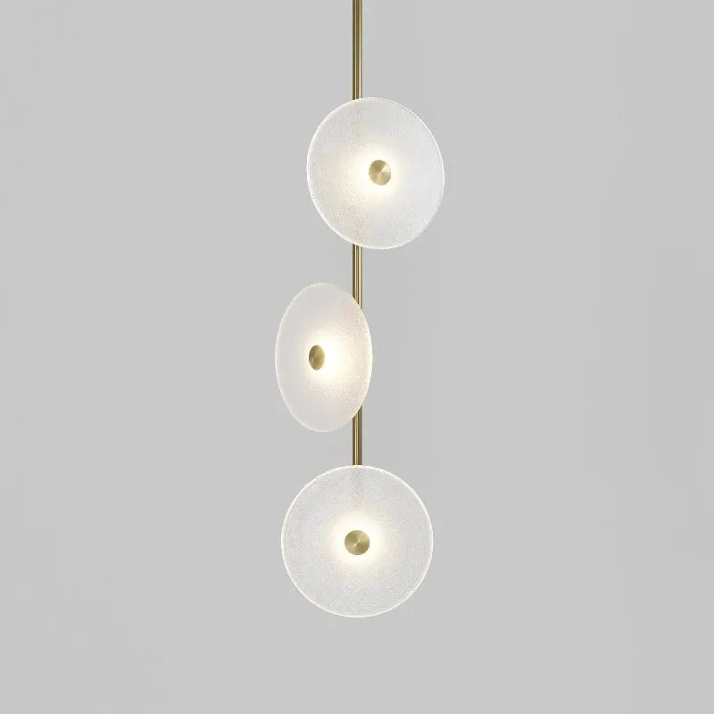 Coral Trio Asymmetrical Pendant Light