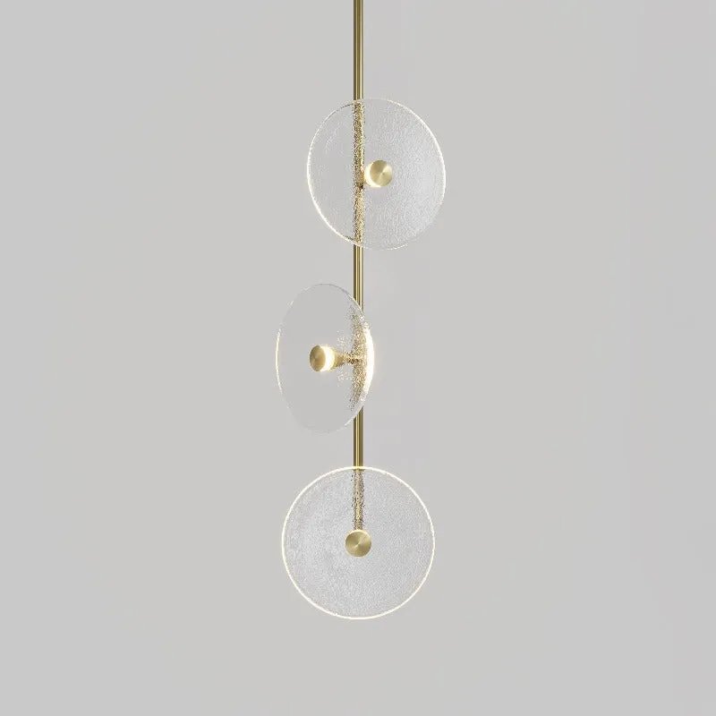 Coral Trio Asymmetrical Pendant Light