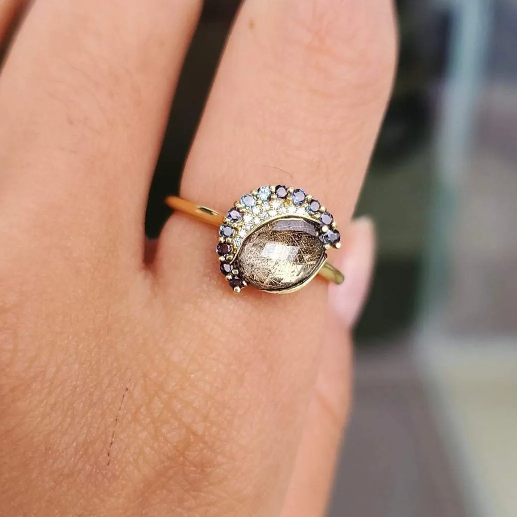 Crescent Moon Ring