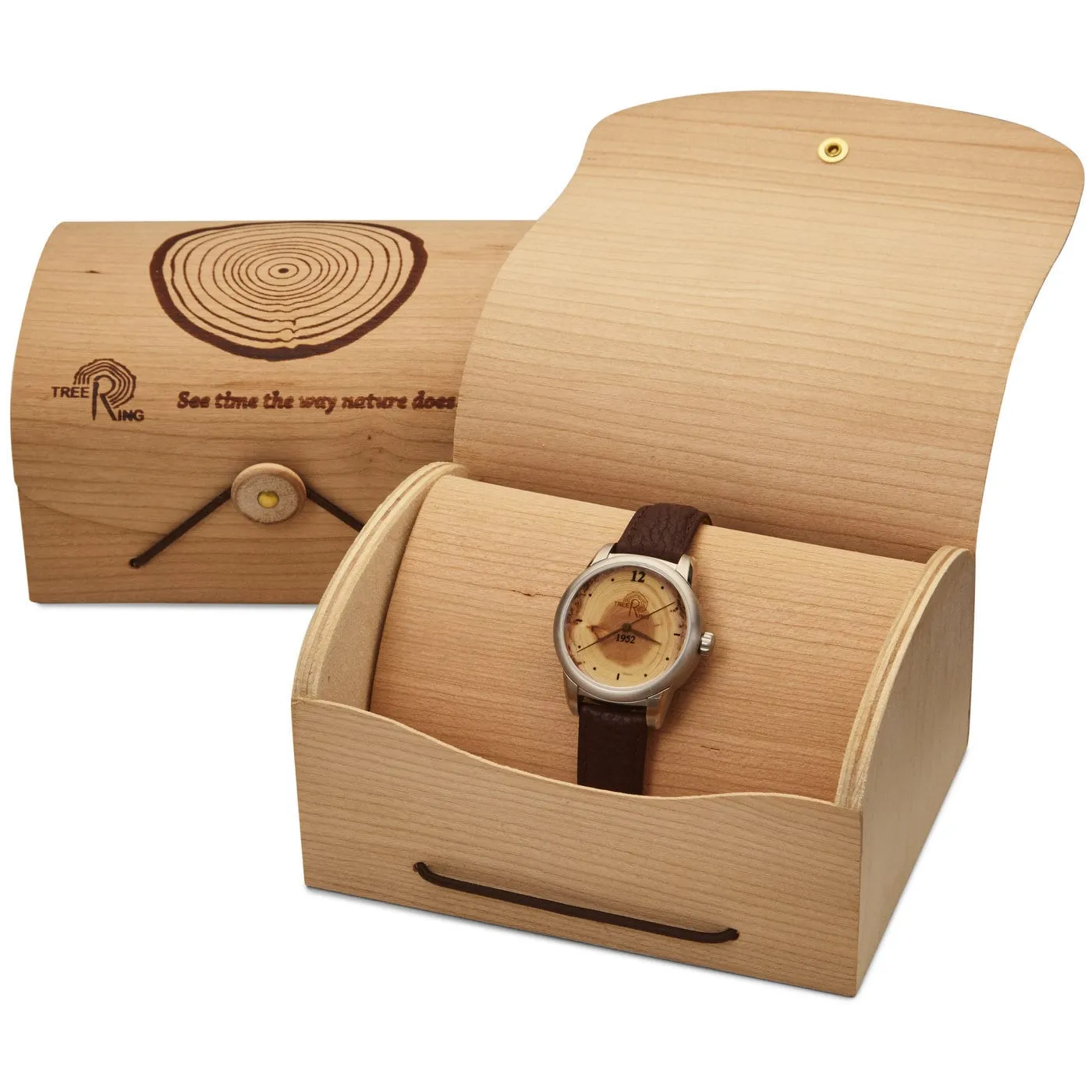 Custom Wood Tree Ring Watch