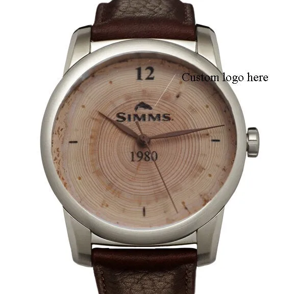 Custom Wood Tree Ring Watch