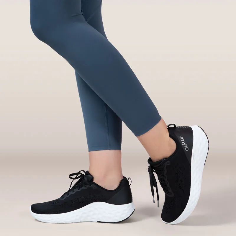 Danika Arch Support Sneaker in Black WIDE