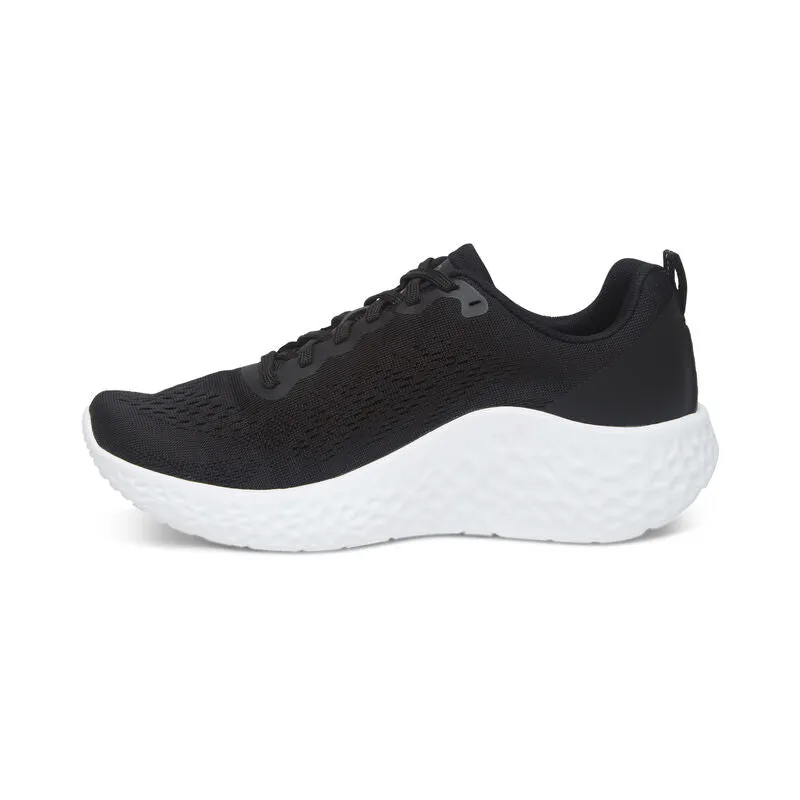 Danika Arch Support Sneaker in Black WIDE