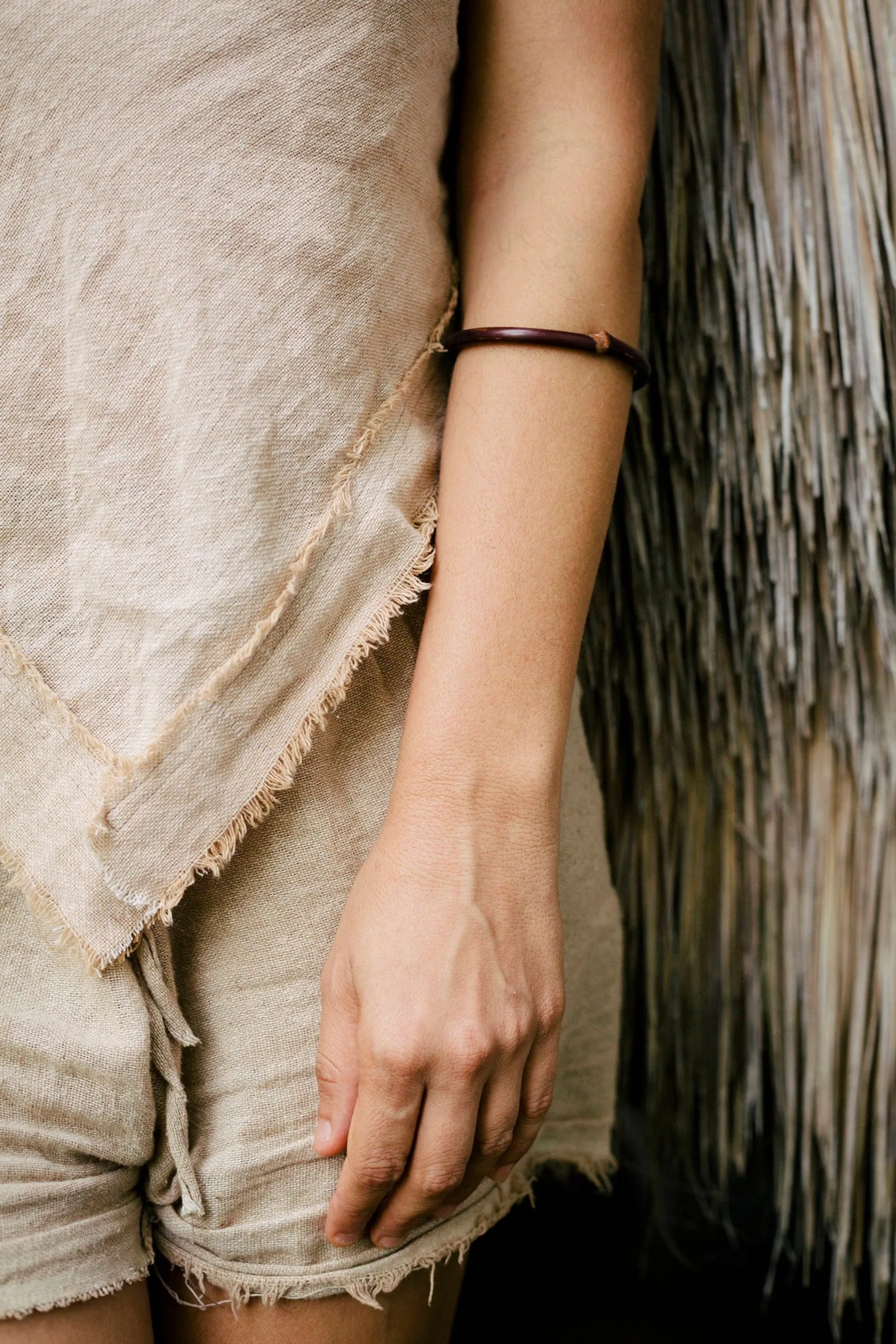 Dark Bamboo ⋗ Bracelet ⋖ or ⋗ Armband ⋖