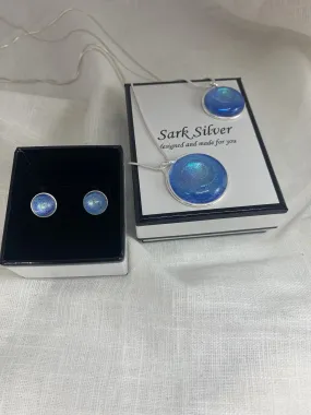 Dark Sky Blue Moon Pendant & Sets