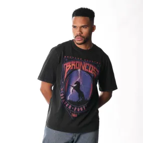 DENVER BRONCOS BAND TEE - BLACK