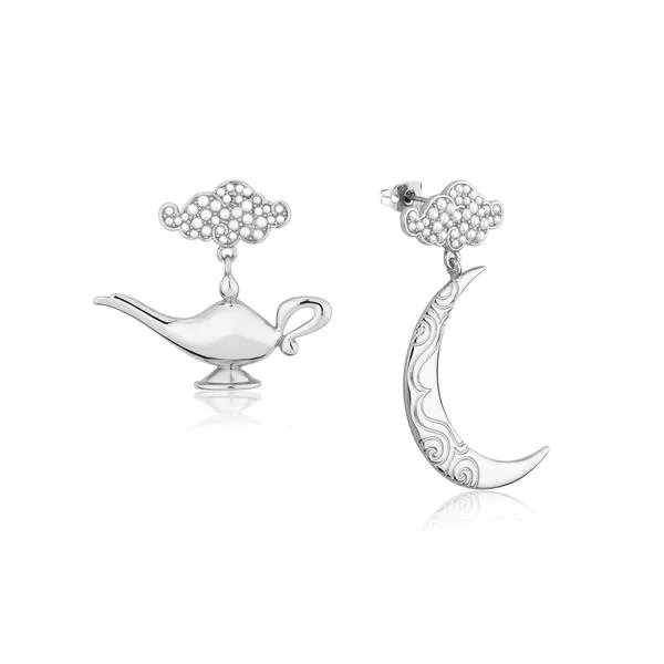 Disney Aladdin Genie Lamp in the Night Earrings