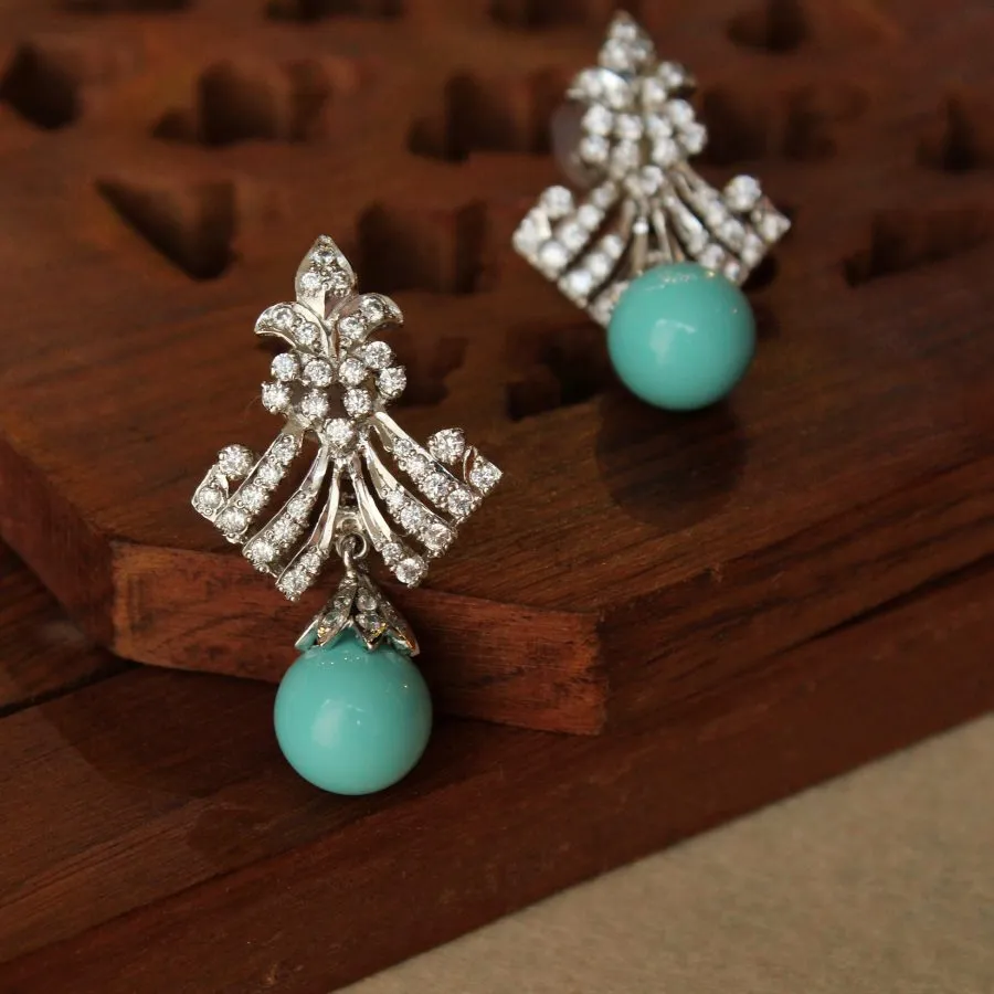 Earrings with Feroza