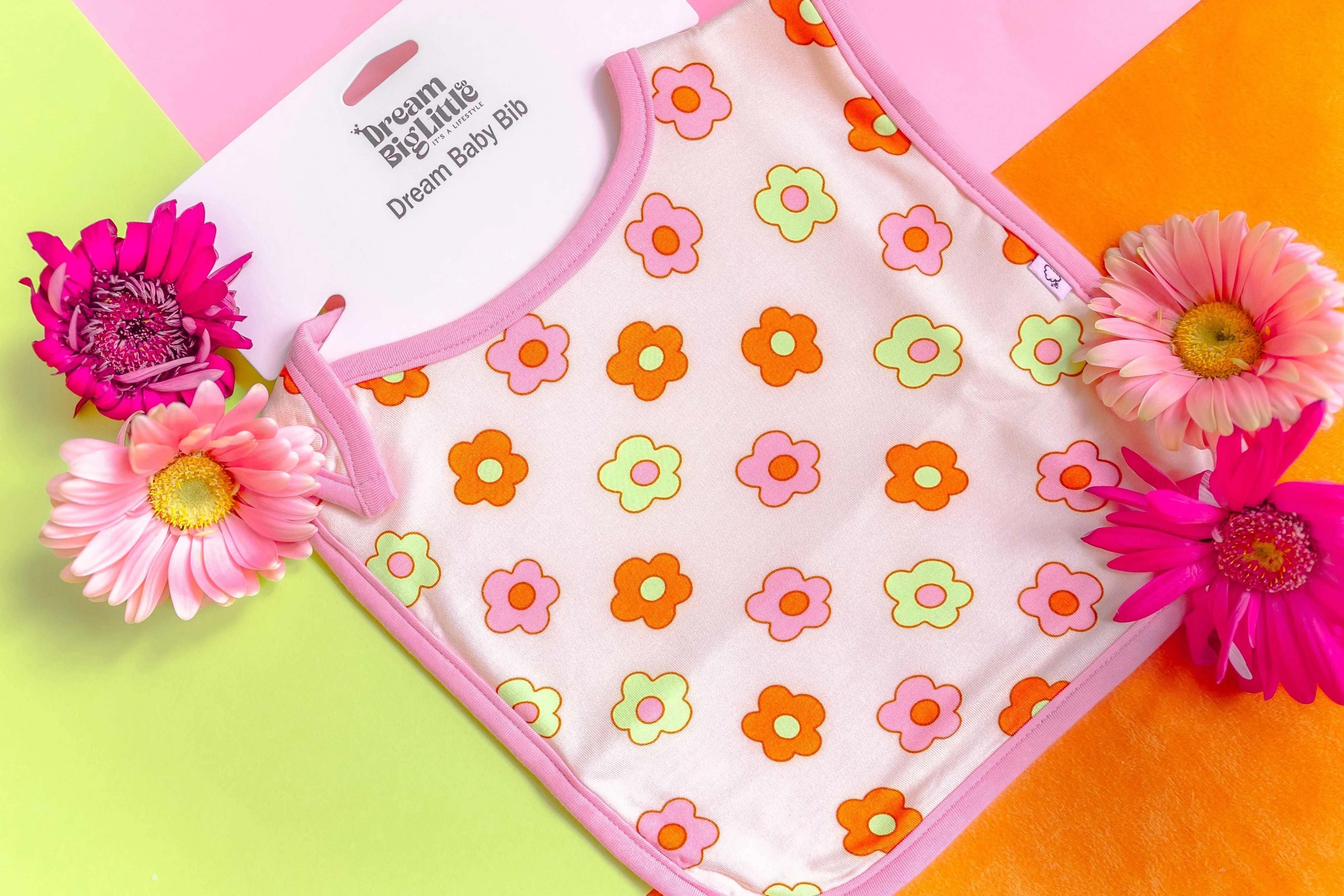 Feel'n Flowerful Dream Baby Bib