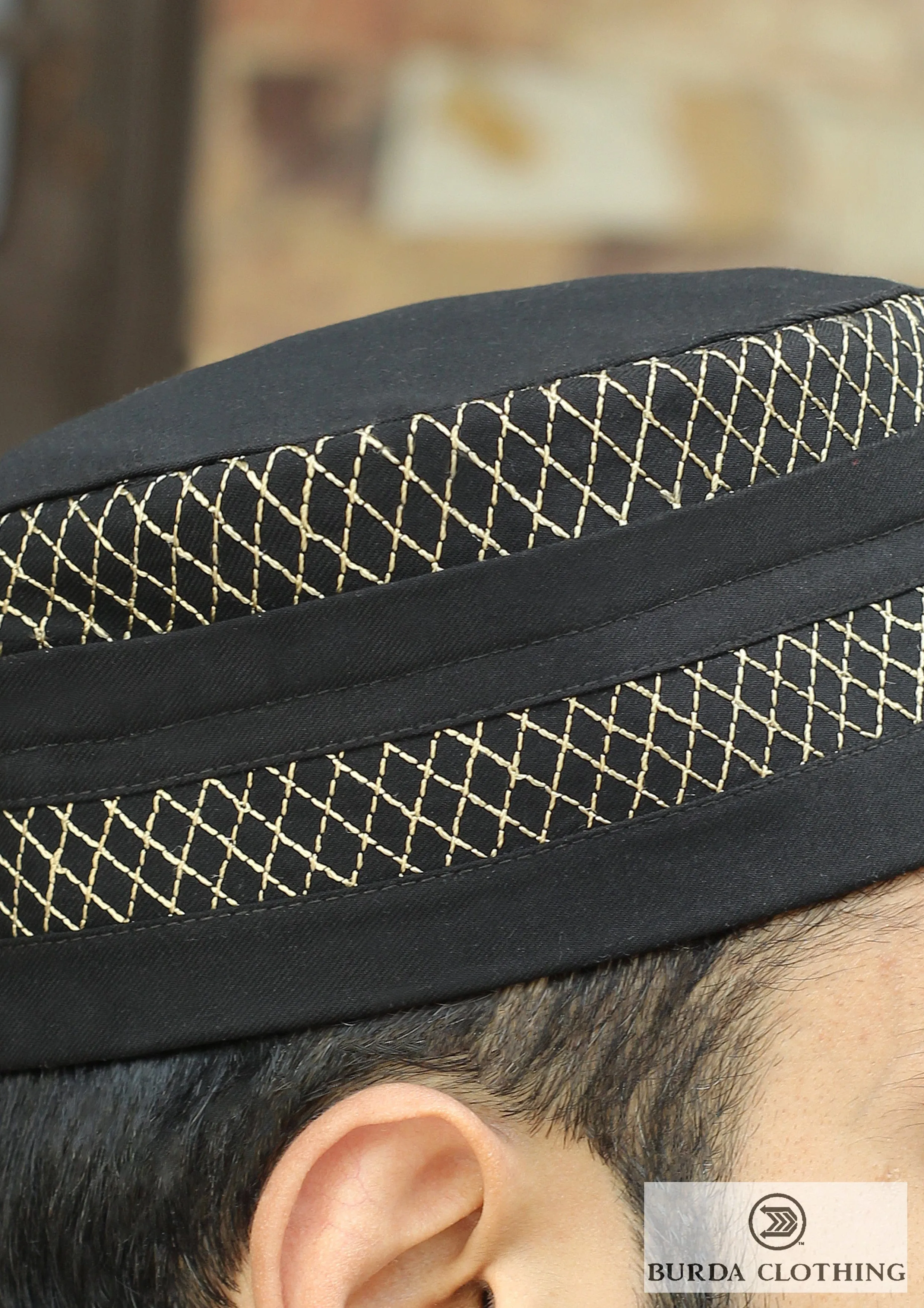 Folded Embroidery Kufi