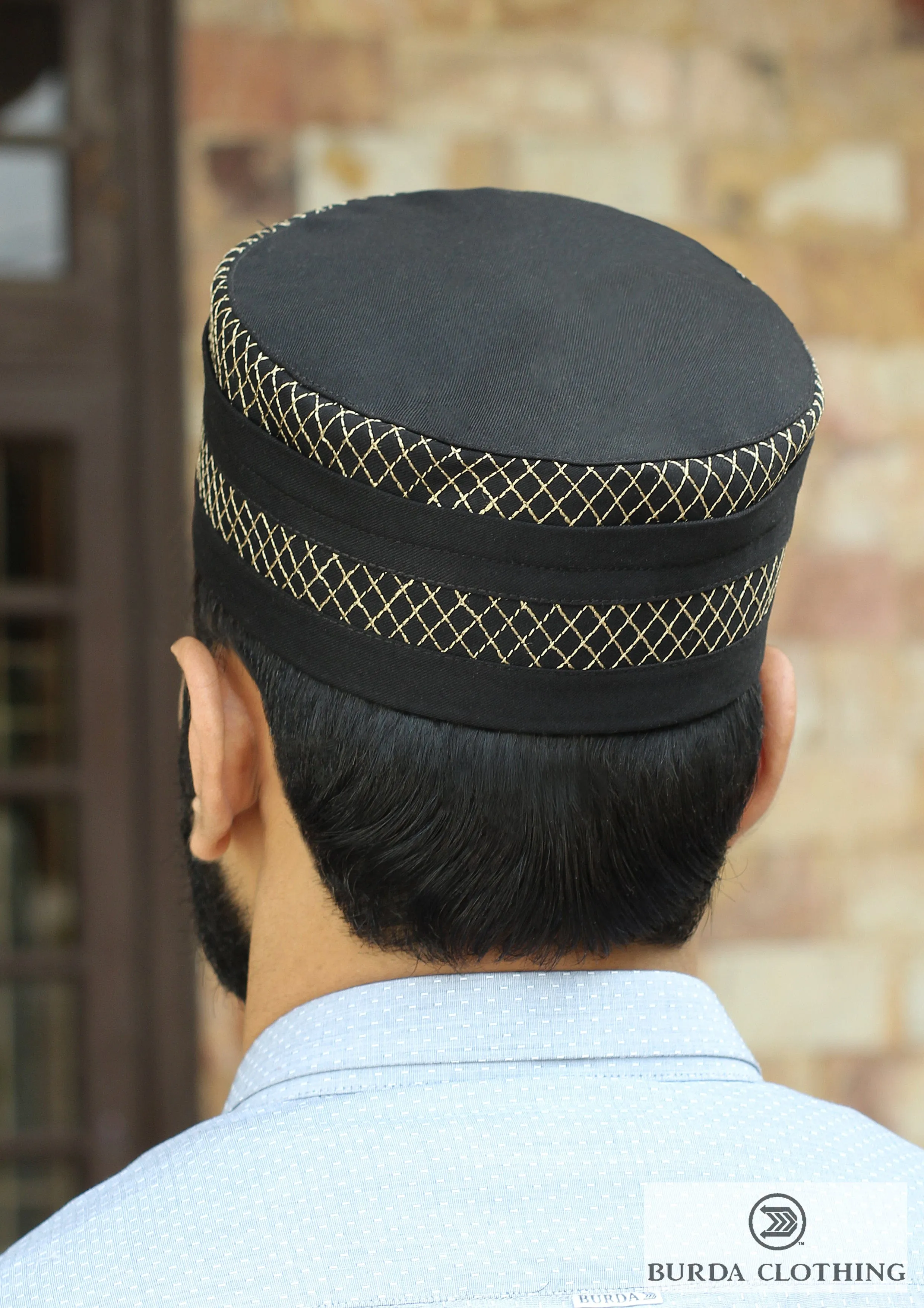 Folded Embroidery Kufi