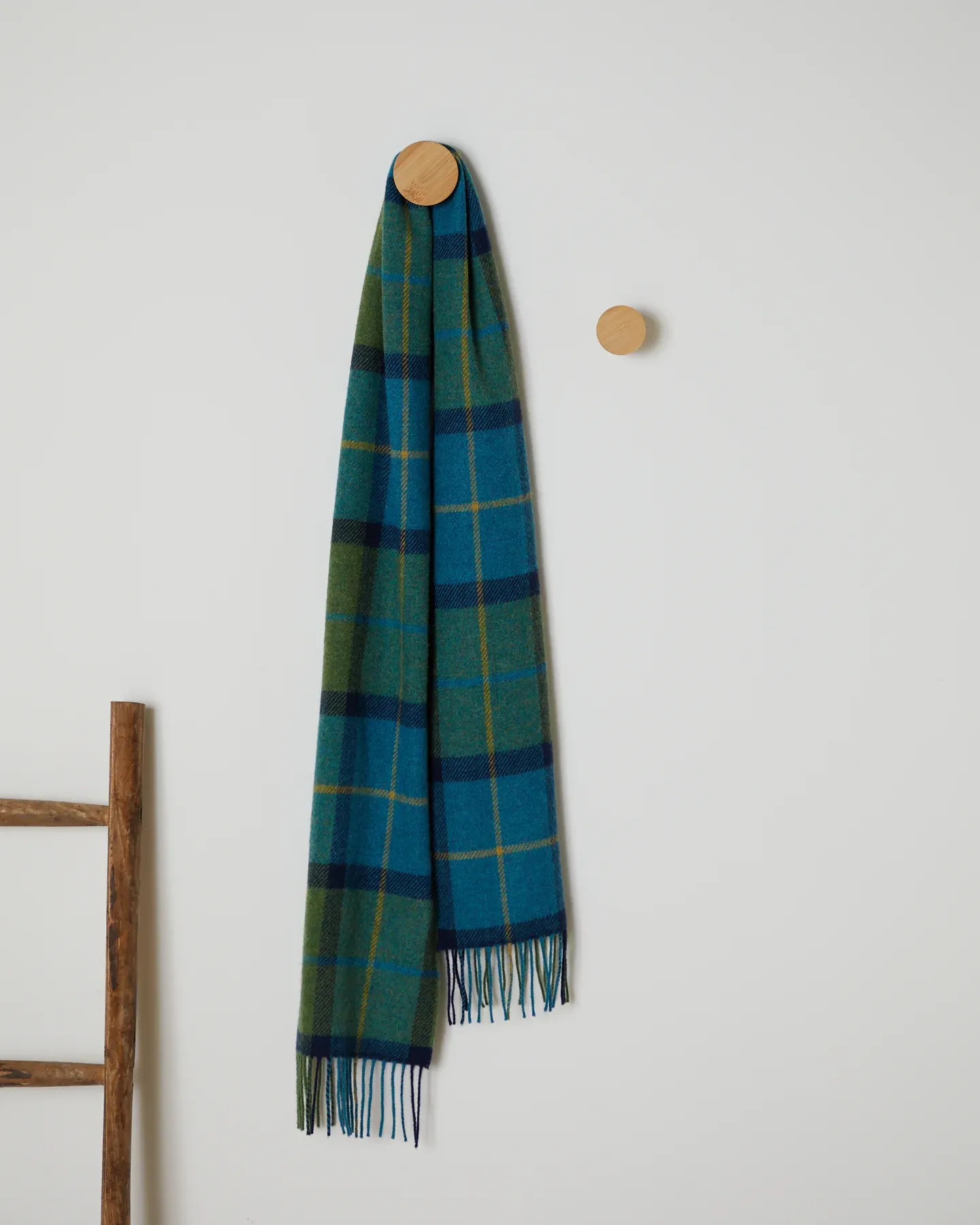 Foxford Shannon Check Lambswool Scarf