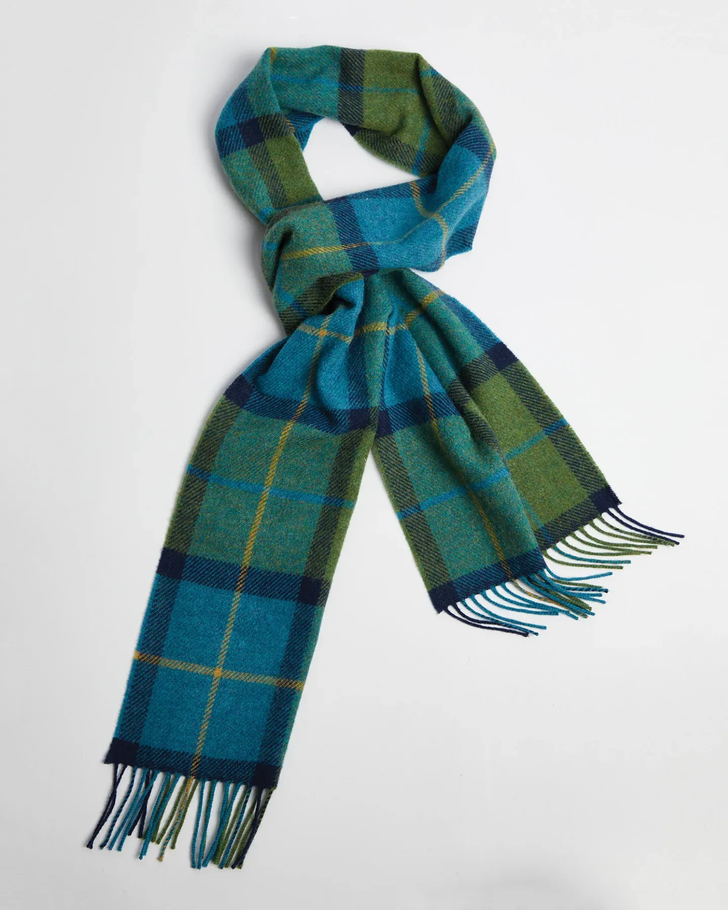 Foxford Shannon Check Lambswool Scarf