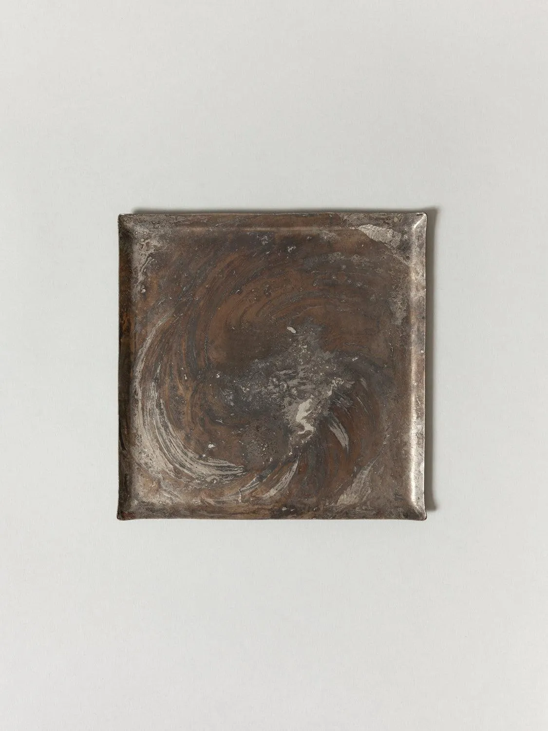 Fujita Swirl Plate - Square