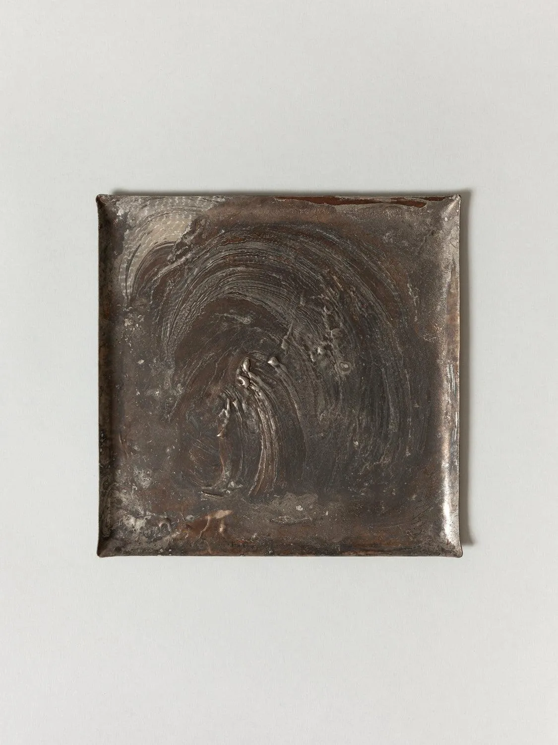 Fujita Swirl Plate - Square