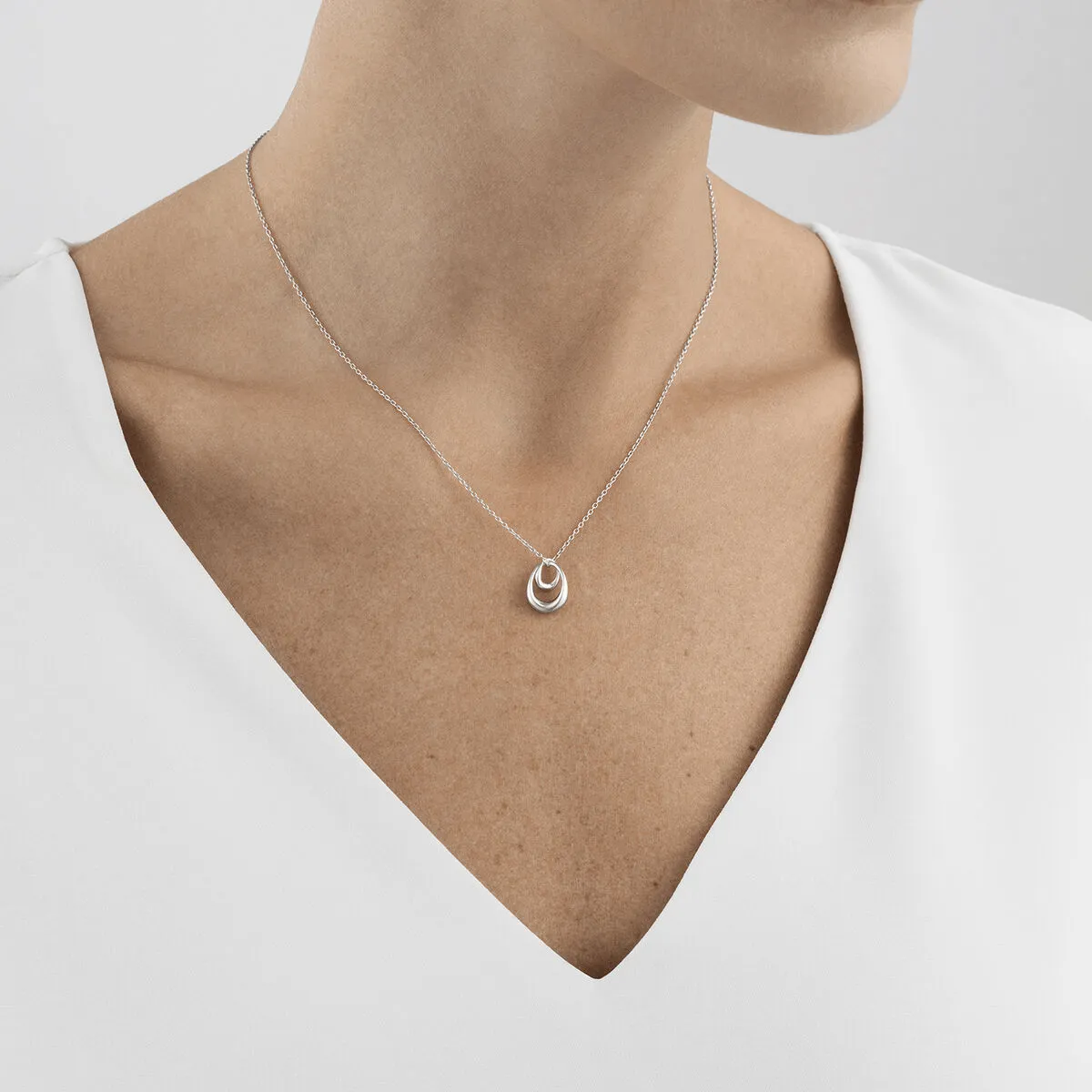 Georg Jensen Offspring Pendant Necklace