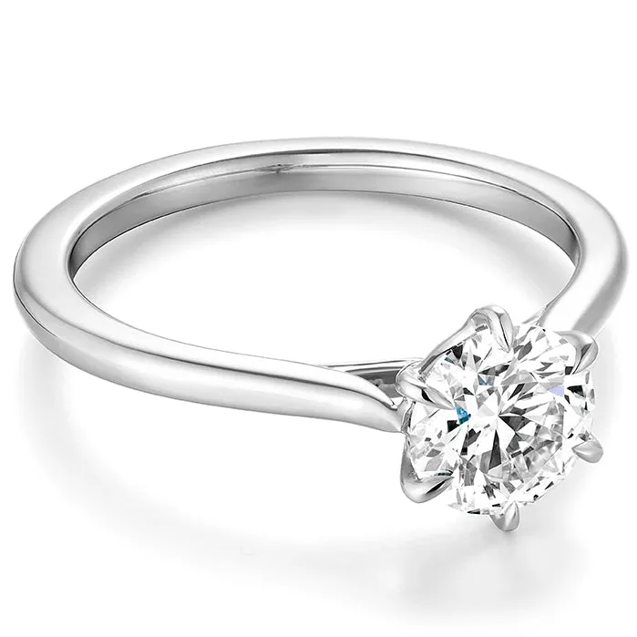 HOF Camilia 6 Prong Engagement Ring