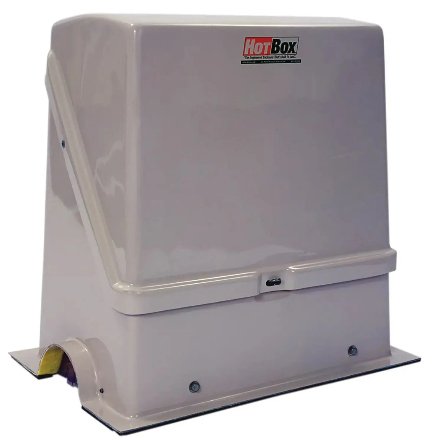 Hot Box - Dual Flip-Top Fiberglass Heated Enclosure - HB-2D - HF025039028