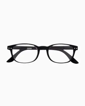 Izipizi Rectangular Black Readers