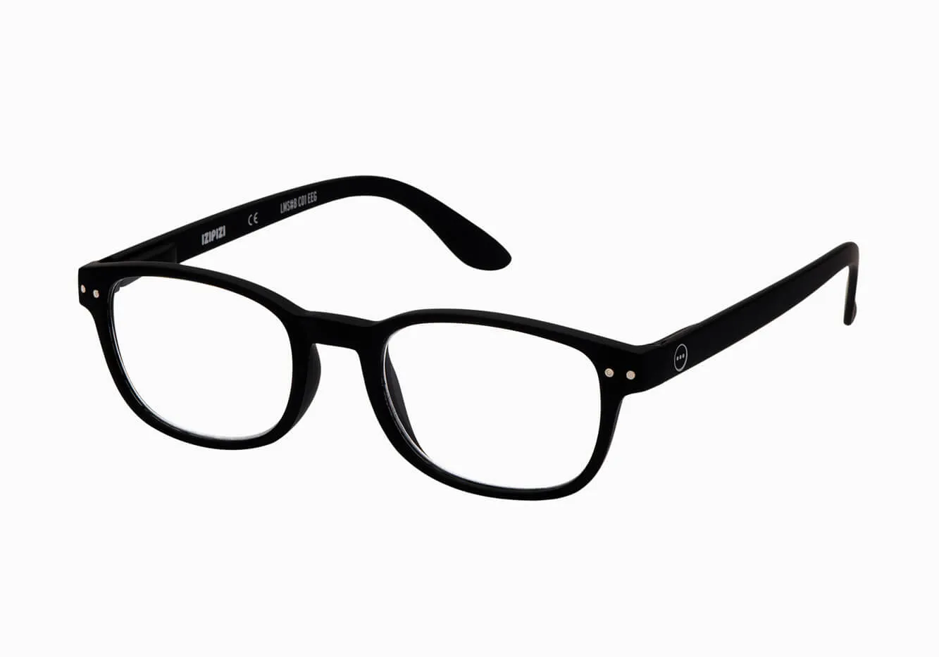 Izipizi Rectangular Black Readers