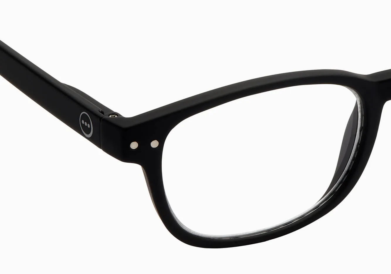 Izipizi Rectangular Black Readers